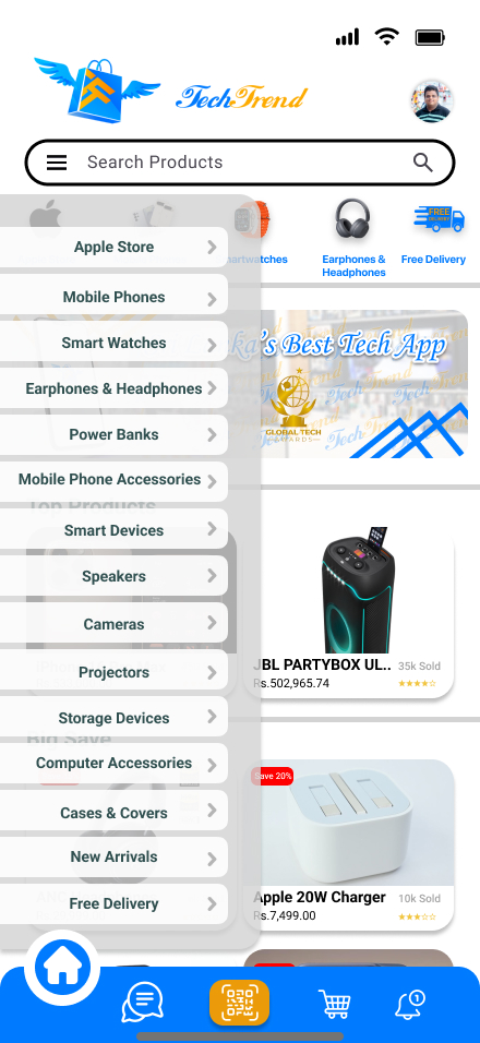 TechTrend Checkout Page